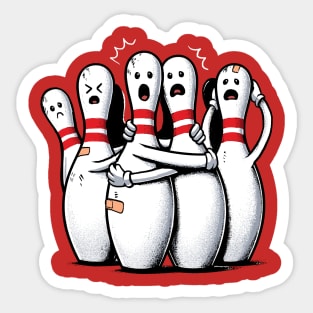 Panic at the Bowling Alley Sticker